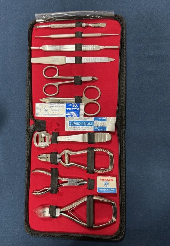 Podiatry Instrument Kit (Full)